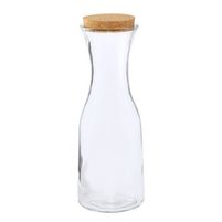 Glaskaraffe Wasser Lonpel