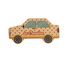 Haftnotizblock Kraftpapier Auto CreaStick Car Eco