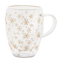 Weihnachts-Thermobecher Glas Snostro Weihnachts-Thermobecher Glas Snostro