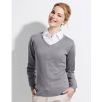 Strickpullover Womens V Neck Sweater Galaxy