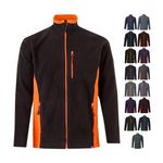 Fleece-Jacke zweifarbig VL Geras