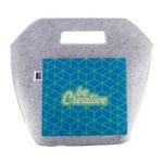 Custom Recycling-Kühltasche CreaFelt Coolgrab